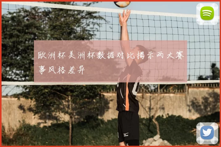 欧洲杯美洲杯数据对比揭示两大赛事风格差异