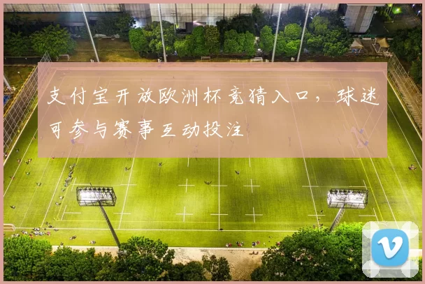 支付宝开放欧洲杯竞猜入口,球迷可参与赛事互动投注